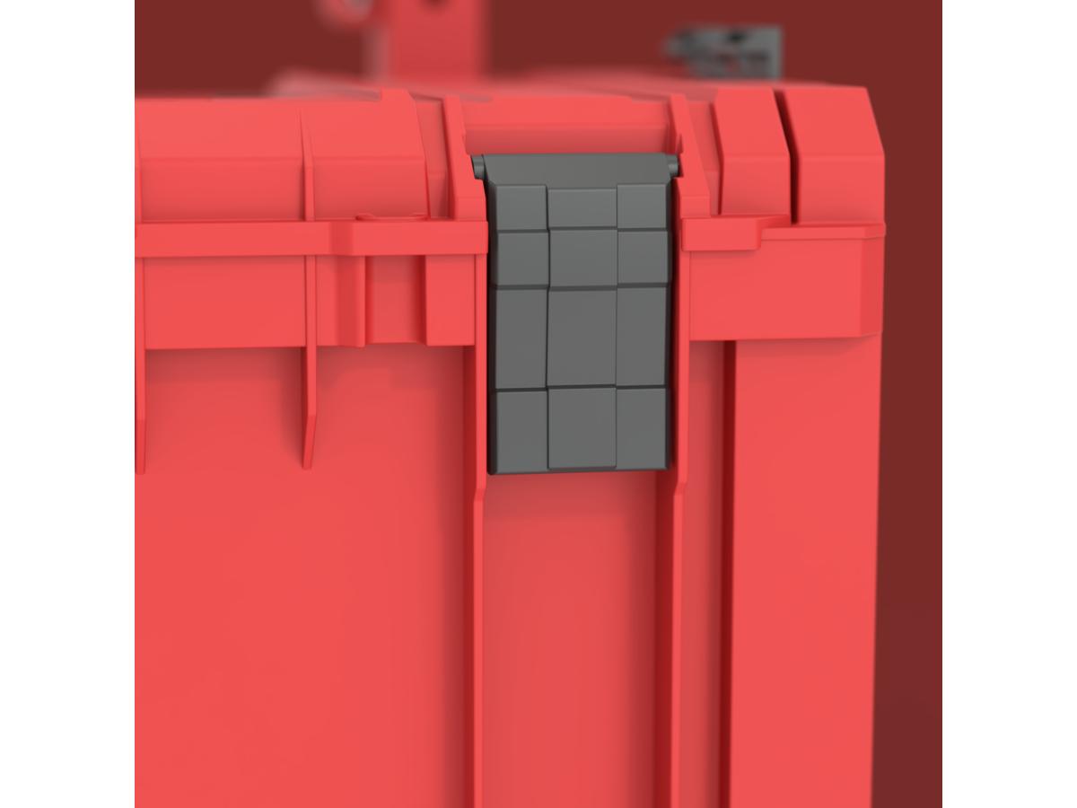 Qbrick Pro Cart 2.0 Plus - Compact en Duurzaam - Rood