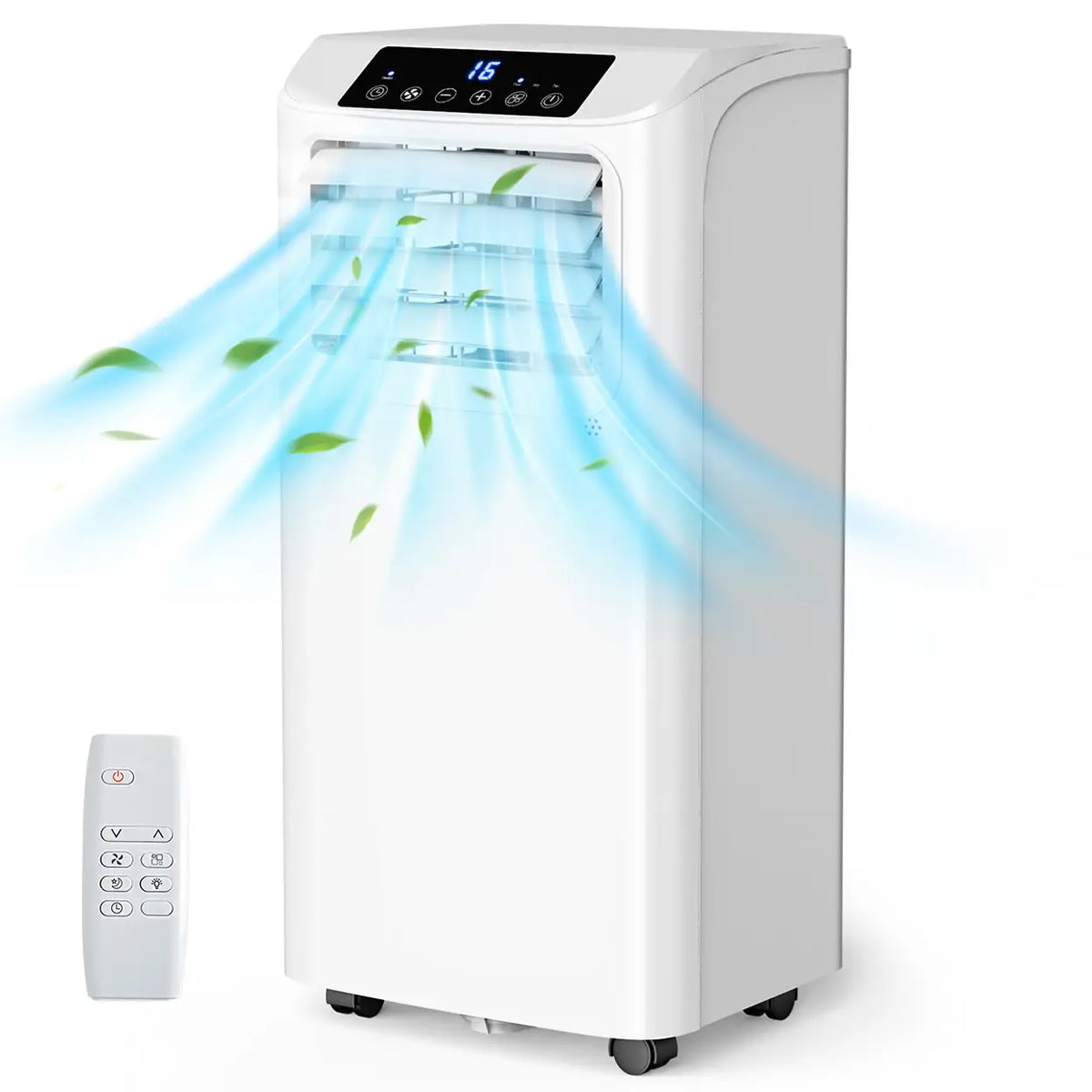 Humhold Mobiele Airconditioner 9000 BTU - 3-in-1 Koelen, Ontvochtigen en Ventileren - tot 33 m²