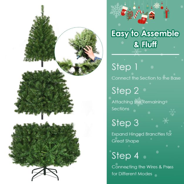 Coast Kerstboom - PVC - 150 LED Lichten - 600 Takken - 150cm