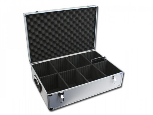 VDD Professionele CD Koffer DJ Case – 140 CD’s – Zilver – 59x41x19 cm