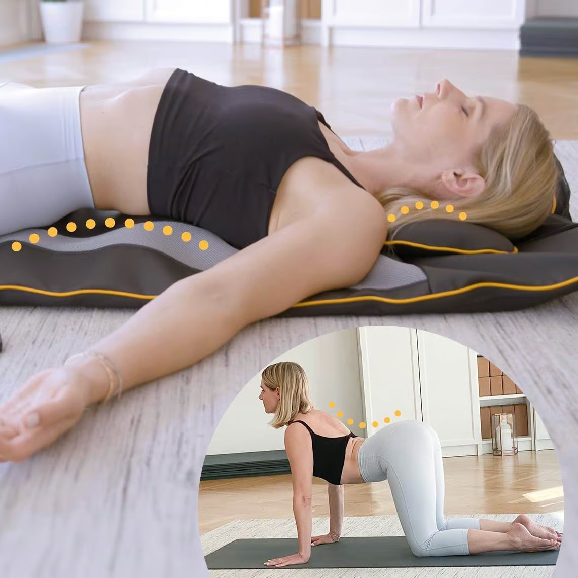 Belena Air Stretch elektronische stretch- en massagemat - Eenvoudige bediening - Aanpasbare instellingen - 25 jaar kwaliteit