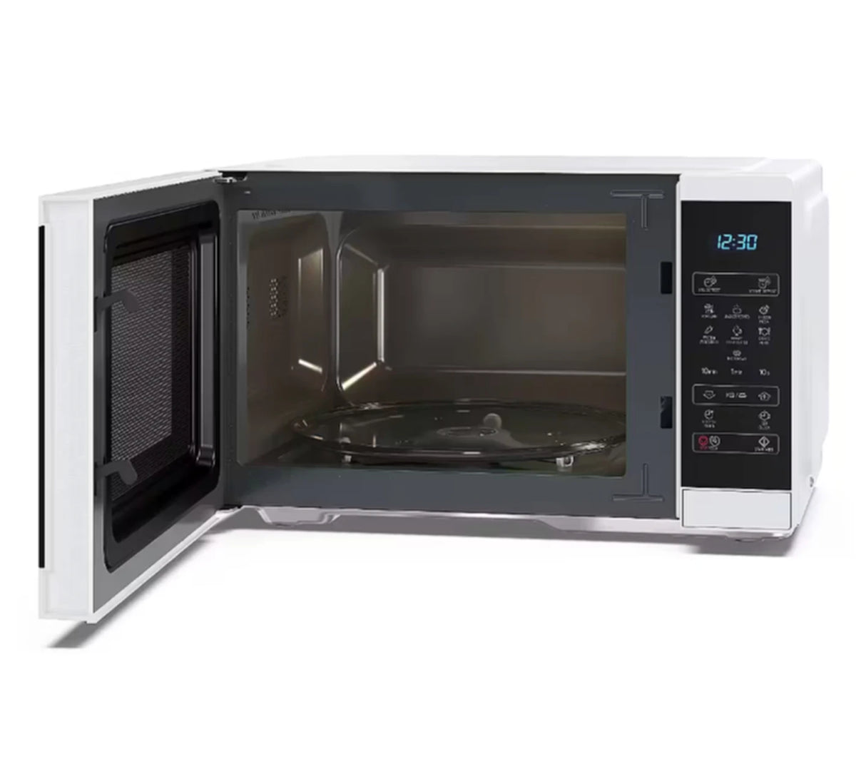 Sharp YC-MS252AE-W Solo Magnetron 25 Liter - 900 W - Touchbediening met Automatische Programma's - Draaiplateau 28,8 cm - Wit