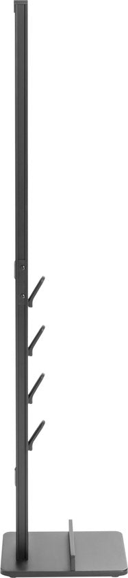 VDD Steelstofzuiger Standaard - Dyson v6, v7, v8, v10, v11, v12, v15, gen 5 - Dyson Standaard - Universele Stofzuiger Standaard - Incl. Accessoires Houder - Zwart