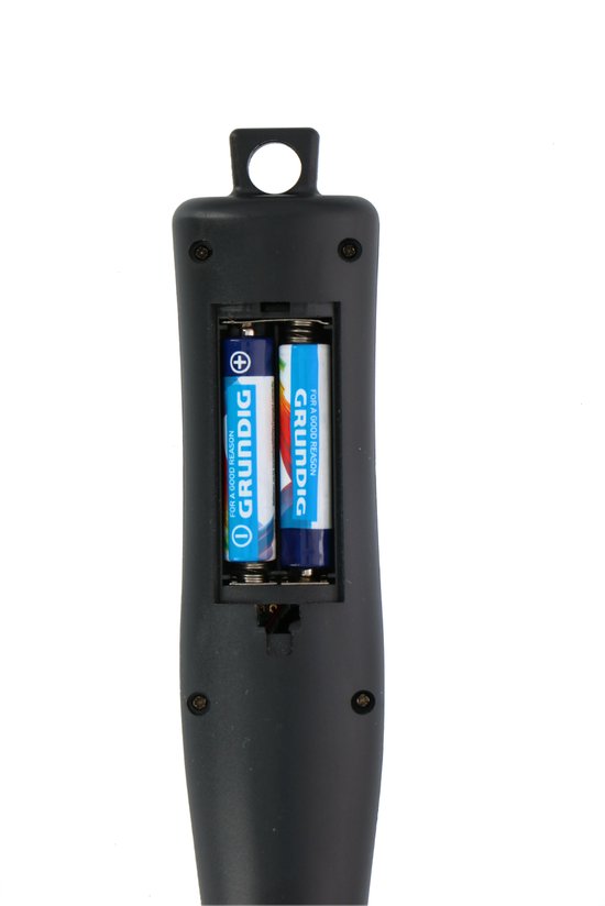 Alpina Vleesthermometer - Digitaal - Voorgeprogrammeerd - 2 Probes - RVS/ Zwart