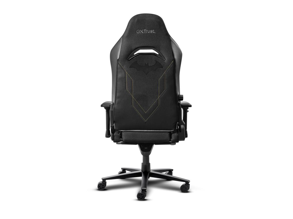 Trust GXT 721BM Ruya Pro Gamingstoel - Batman Edition - Ergonomisch Design - Zwart/Geel