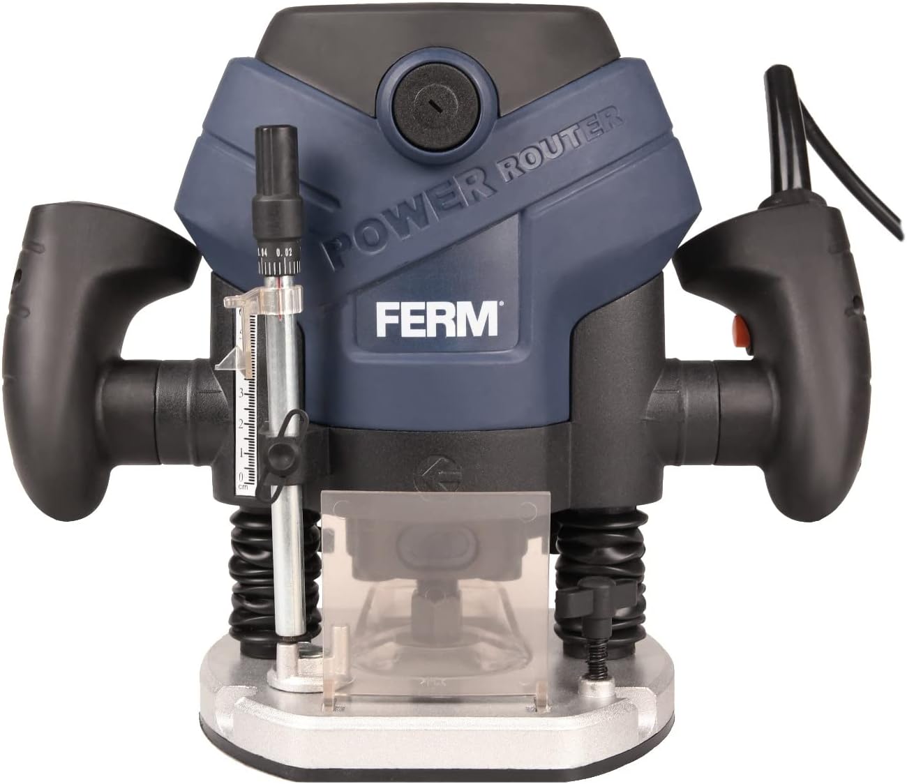 FERM Bovenfrees - PRM1015 - 1300W - 2 Spantangen - 60mm Freesdiepte - 30mm Freesdiameter - 6-delige