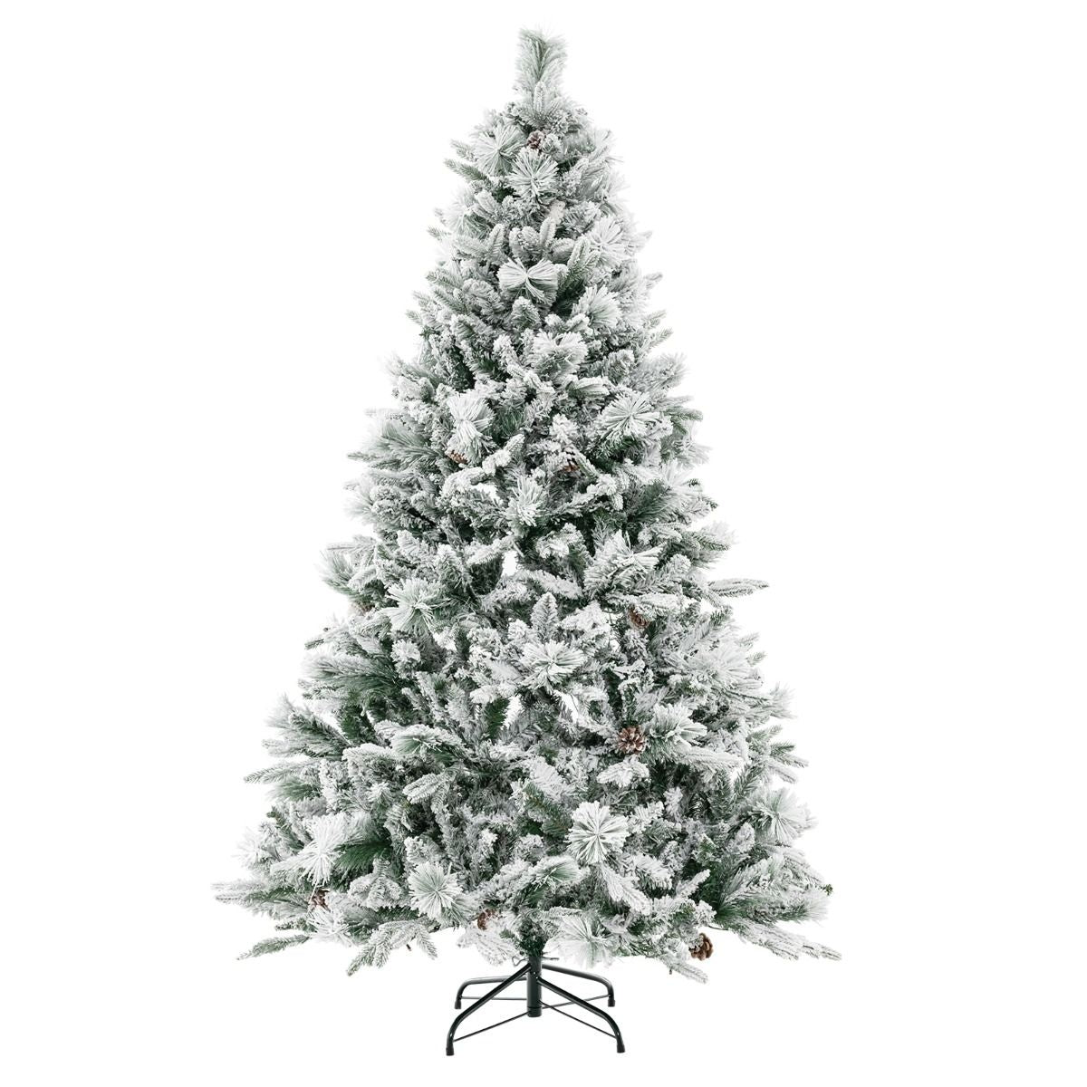 Coast Kunstkerstboom met Sneeuw en Kleurrijke LED-lampjes - 8 verschillende lichtmodi - 180cm