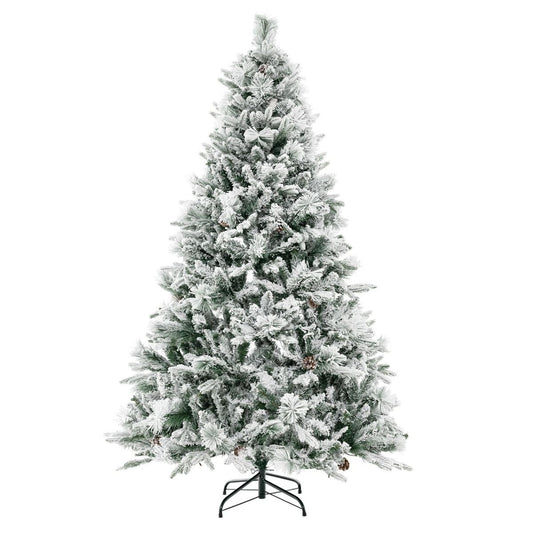 Coast Kunstkerstboom met Sneeuw en Kleurrijke LED-lampjes - 8 verschillende lichtmodi - 180cm