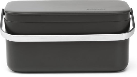 Brabantia SinkSide Afvalbakje Aanrecht - 1,8 liter - Donkergrijs