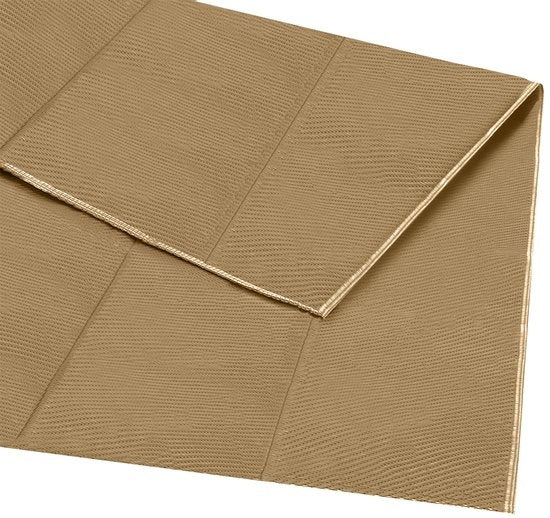 LifeGoods Buitenkleed - 152x230CM - Vloerkleed - Tuintapijt - Buitentapijt - Incl. Draagtas - Beige