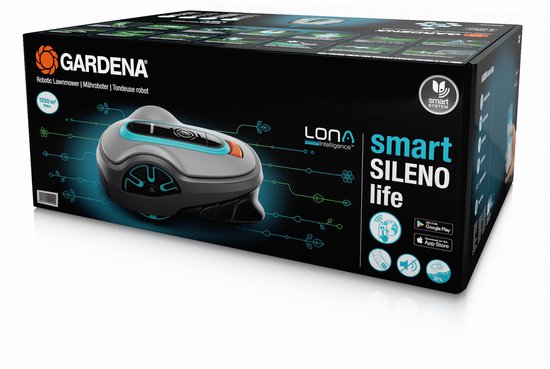 GARDENA smart SILENO life 1250 Robotmaaier - voor gazons tot ca. 1250 m²