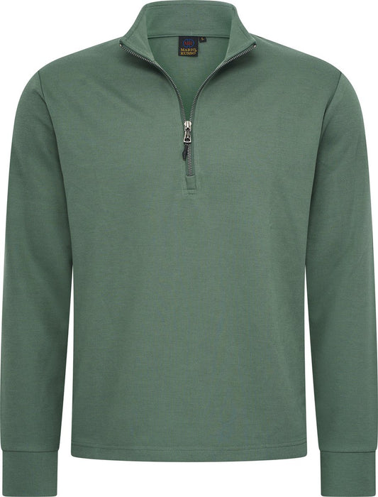 Mario Russo Pique Longsleeve - Heren - Zacht Katoenmix - Tijdloze Pasvorm - Maat M