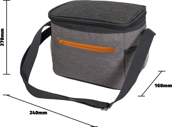 Bo-Camp - Koeltas - Grijs - 10 Liter