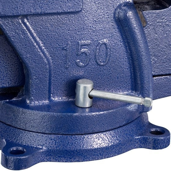 tectake - Bankschroef voor werkbank 165 mm draaibaar - art nr  401125