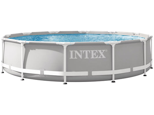 Intex Prism Frame Zwembad - Rond Model - 366 x 76 cm - Blauw