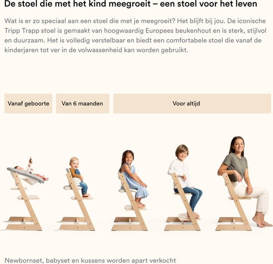 Stokke Tripp Trapp Kinderstoel - Glacier Green
