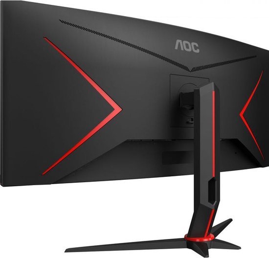 AOC CU34G2XP - Gebogen Ultrawide Gaming Monitor - HDR400 - USB-hub - 180hz - 34 inch