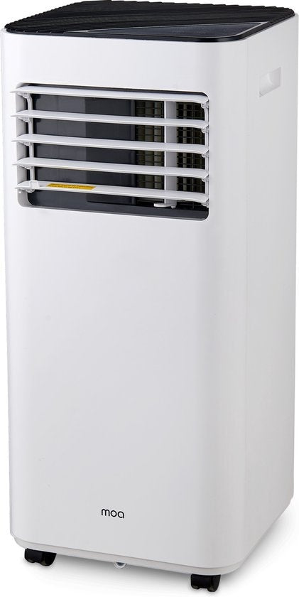 MOA Mobiele Airco - 9000 BTU - Airconditioning - Ontvochtiging - Inclusief Wieltje en Raamafdichting Kit - Wit - A010W