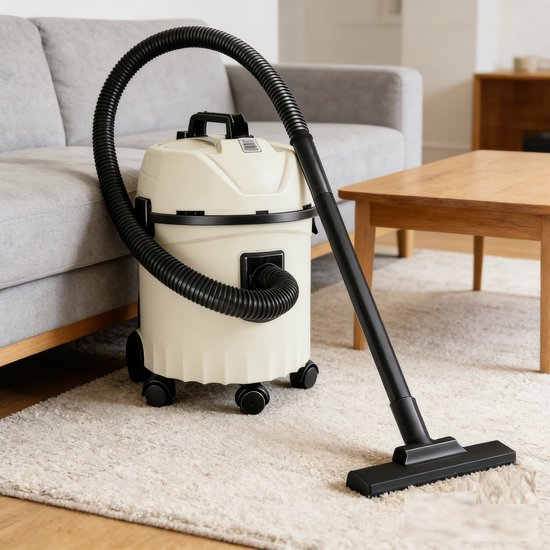 Fuegobird - Electric vacuum cleaner - krachtig 1400W - Grote capaciteit 16 L - 4 m cord - Blower connection - 6 accessoires - 1.5 m plastic hose - HEPA filterl - Bouwstofzuiger -Home Floor - Tapijtreiniger