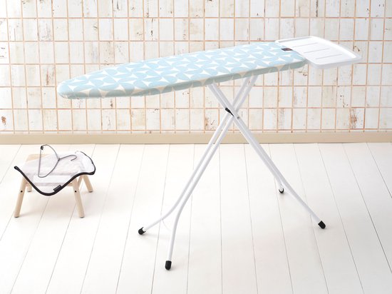 Brabantia Perfect Flow Strijkplank B - met Stoomunithouder - 124 x 38 cm - Fresh Breeze