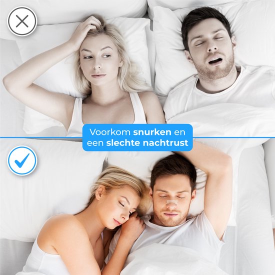 Nuvance - Neusstrips 50 Stuks - Neuspleisters - Transparant - Anti Snurk Pleisters voor Goede Nachtrust - Neusspreider - Stop met Snurken