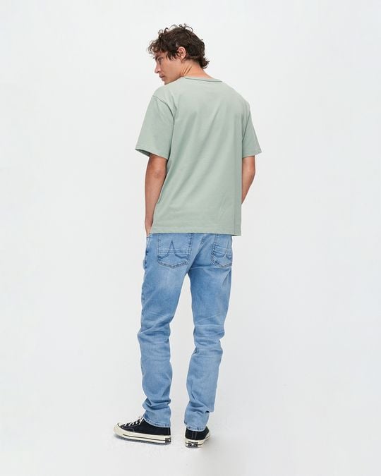 Kuyichi Jim Regular Slim - Bright Blue - W32/L34