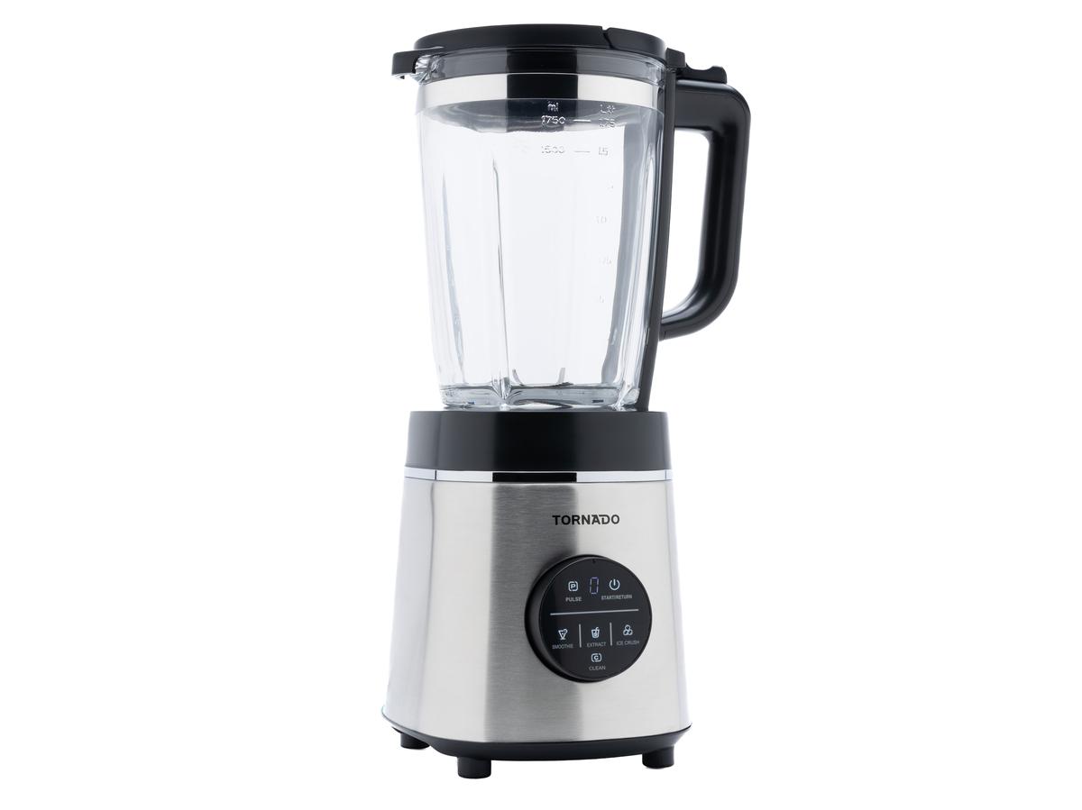 Tornado Power Blender - 1400 W - 1,75 liter glazen kan - RVS-behuizing