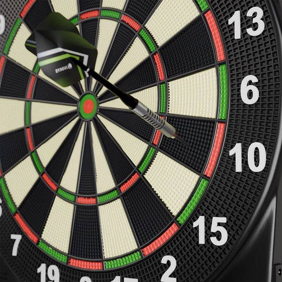 Elektronisch Dartbord - Incl. lcd-scherm - USB-C-poort - 18 darts