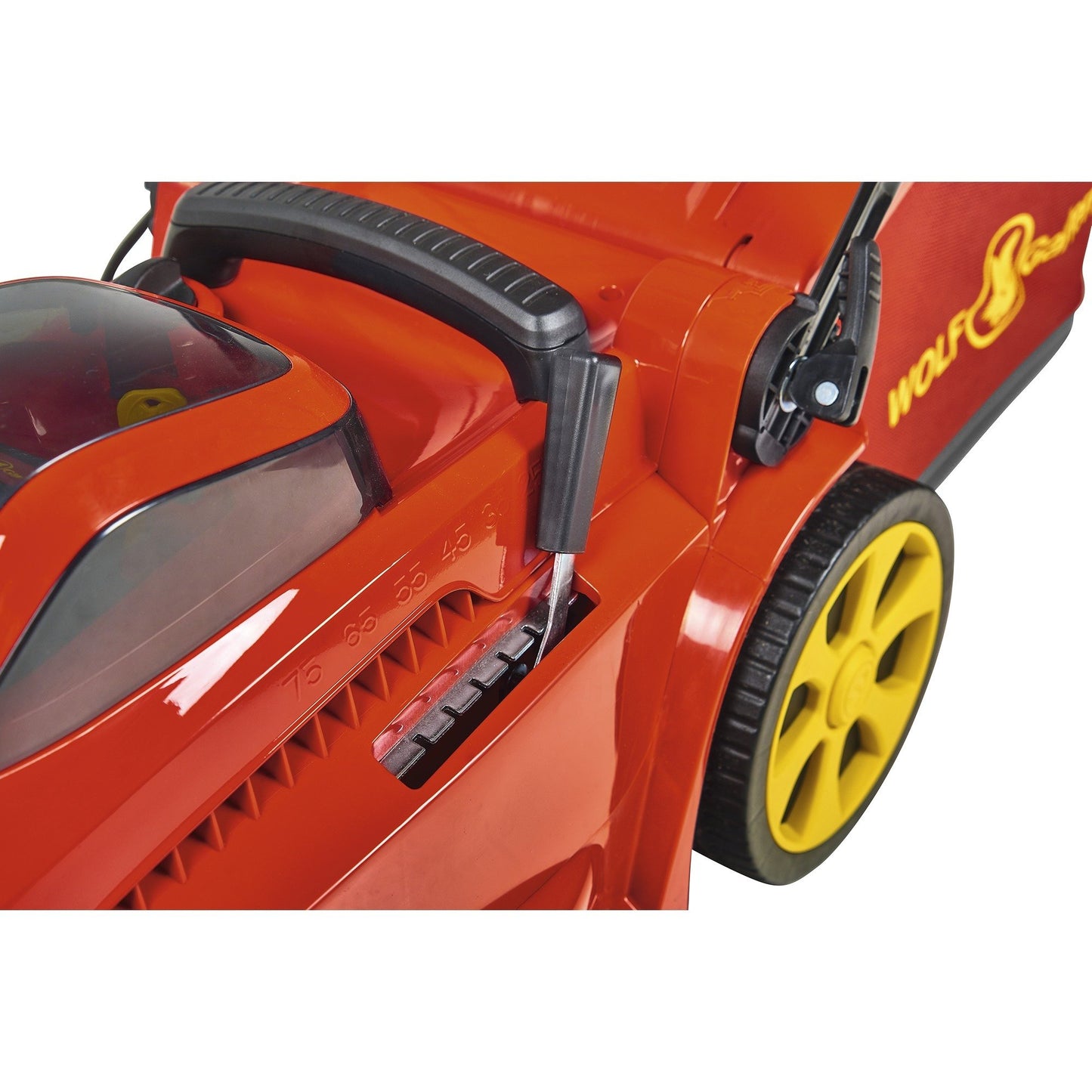WOLF-Garten LYCOS 40/340 MH Accu Grasmaaier 34 cm Rood – Inclusief 40V 2.5Ah Li-Ion Accu en Snellader
