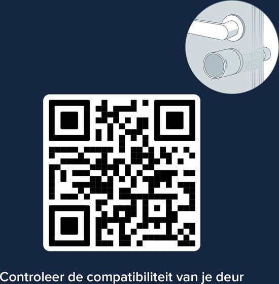 Netatmo Elektrisch deurslot - Slim Deurslot - 3 Sleutels - Slimme Sleutels - NFC-sleutel - Toegang delen - Apple Homekit - Silver