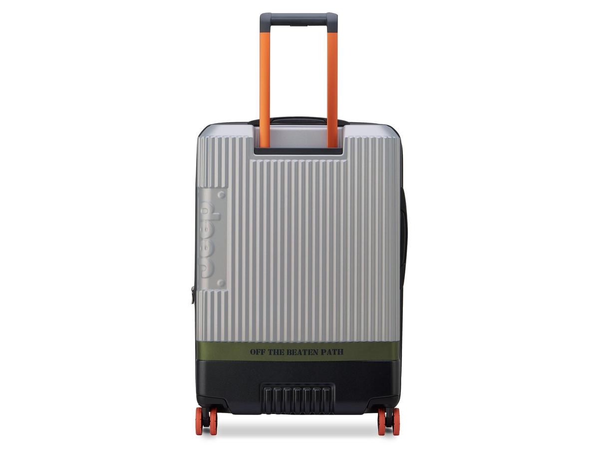 Jeep Trolley - Uitbreidbaar - maat M - 69 cm Silver