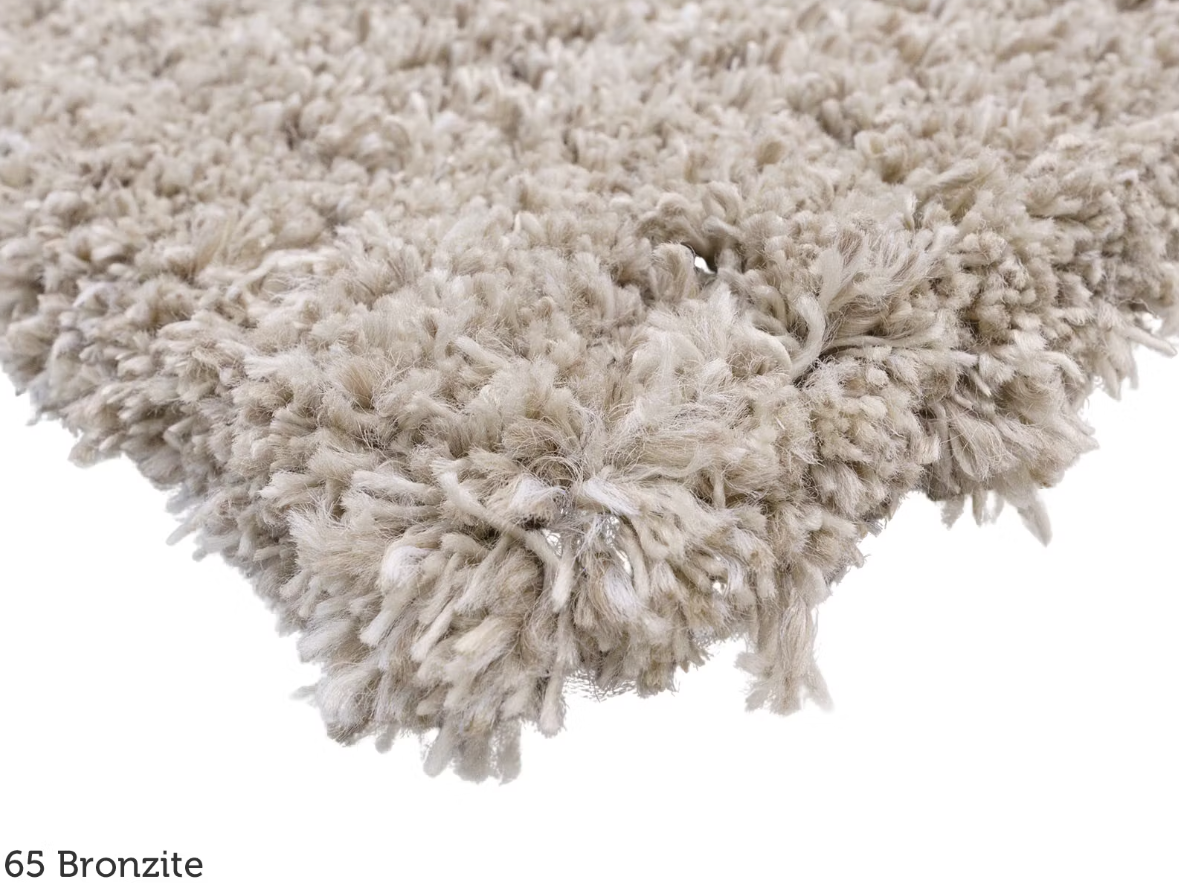 Flair Minerals Wolmix Vloerkleed Natural 180x180 – Handgemaakt en Duurzaam