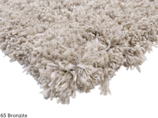 Flair Minerals Wolmix Vloerkleed Natural 180x180 – Handgemaakt en Duurzaam