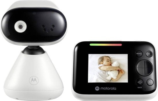 Motorola Nursery Babyfoon - VM482 - Baby Monitor met Camera - Infrarood Nachtvisie - Digitale Zoom - Temperatuurbewaking - Wit