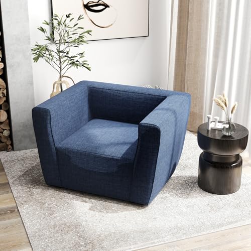 Coast Opblaasbare Fauteuil - Afneembare Hoes - Blauw - 81x104x67 cm