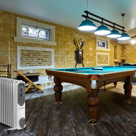 TROTEC Oliegevulde elektrische radiator TRH 21 E - 3 warmtestanden - 8min opwarmen - vorstbeschermingsfunctie