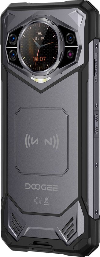 Doogee S200 NL – 6.72inch – Robuuste Smartphone – 12GB+20GB RAM – 256GB ROM – 10100mAh – Android 14.0 – Grijs