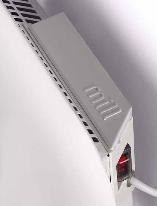 Mill IB900DN - Stalen paneelverwarming - 900 Watt - tot 15m2 - 100% stil - geschikt voor de badkamer