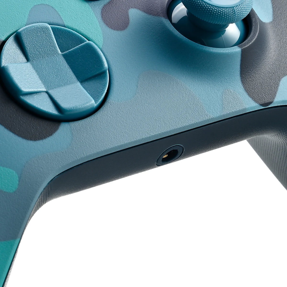 Rexsun WR007 Draadloze Gamecontroller - Camouflageblauw - 2.4G, Xbox One/PC, Trilfunctie