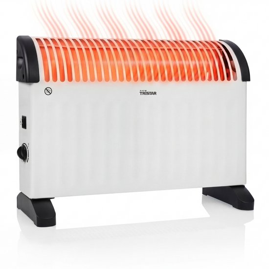 Tristar KA-5164 Convector Kachel - 750W - 1250W - 2000 W - Regelbare Thermostaat - 3 Warmtestanden - Oververhittingsbeveiliging
