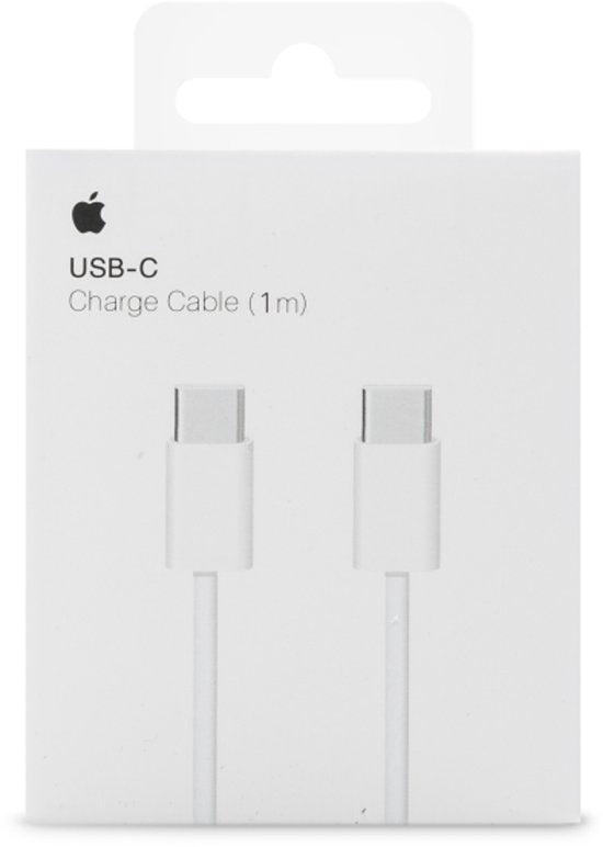 Apple - Originele USB-C naar USB-C kabel - 1 meter - wit