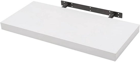 Woltu Wandplank - 30x22,9x3,8cm - Zwevend - MDF - Wit