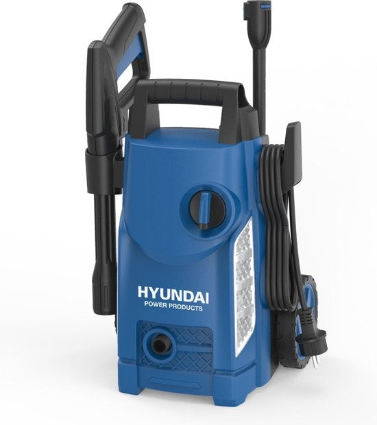 HYUNDAI hogedrukreiniger 1500W - Complete deluxe set - 360 L/uur - Inclusief veel accessoires - spuitstukken - terrasreiniger - zeeptank