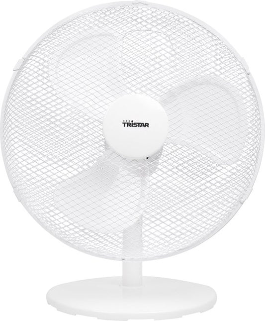 Tafelventilator 40 cm – 3 Snelheden – 85° Oscillatie – Tristar VE-5727 – Wit