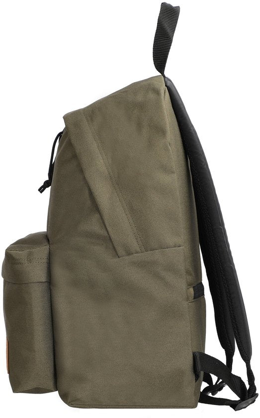 LACOSTE vrije tijd rugzak rugzak met laptopvak Rugzak met patch Ivy Green kaki
