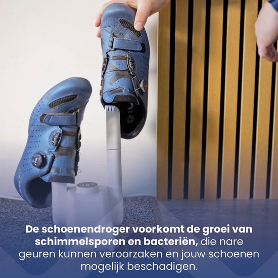 Nexxt Compacte Elektrische Schoenendroger – Schoenverfrisser – Shoe Dryer - Doodt Bacteriën en Voorkomt Geuren – Max. 42 °C – 150W