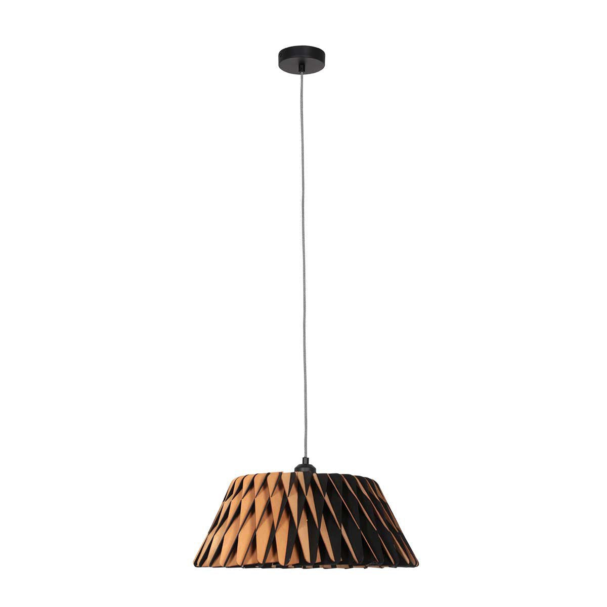 Anne Lighting - hanglamp - Maze - naturel - hout - Ø 46cm - E27 - 3490BE