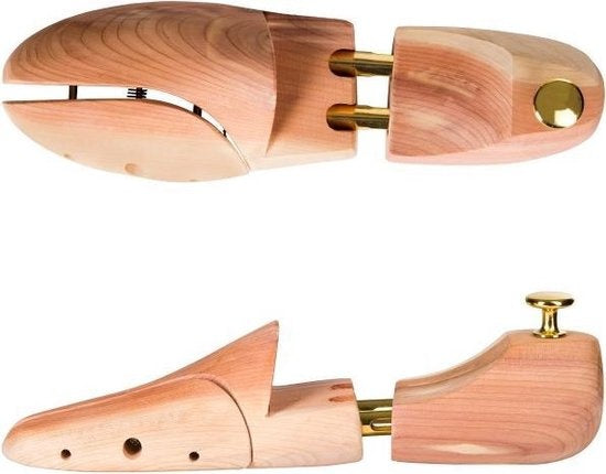 TecTake - Luxueuze schoenspanners maat 42-43 cederhout - 402252
