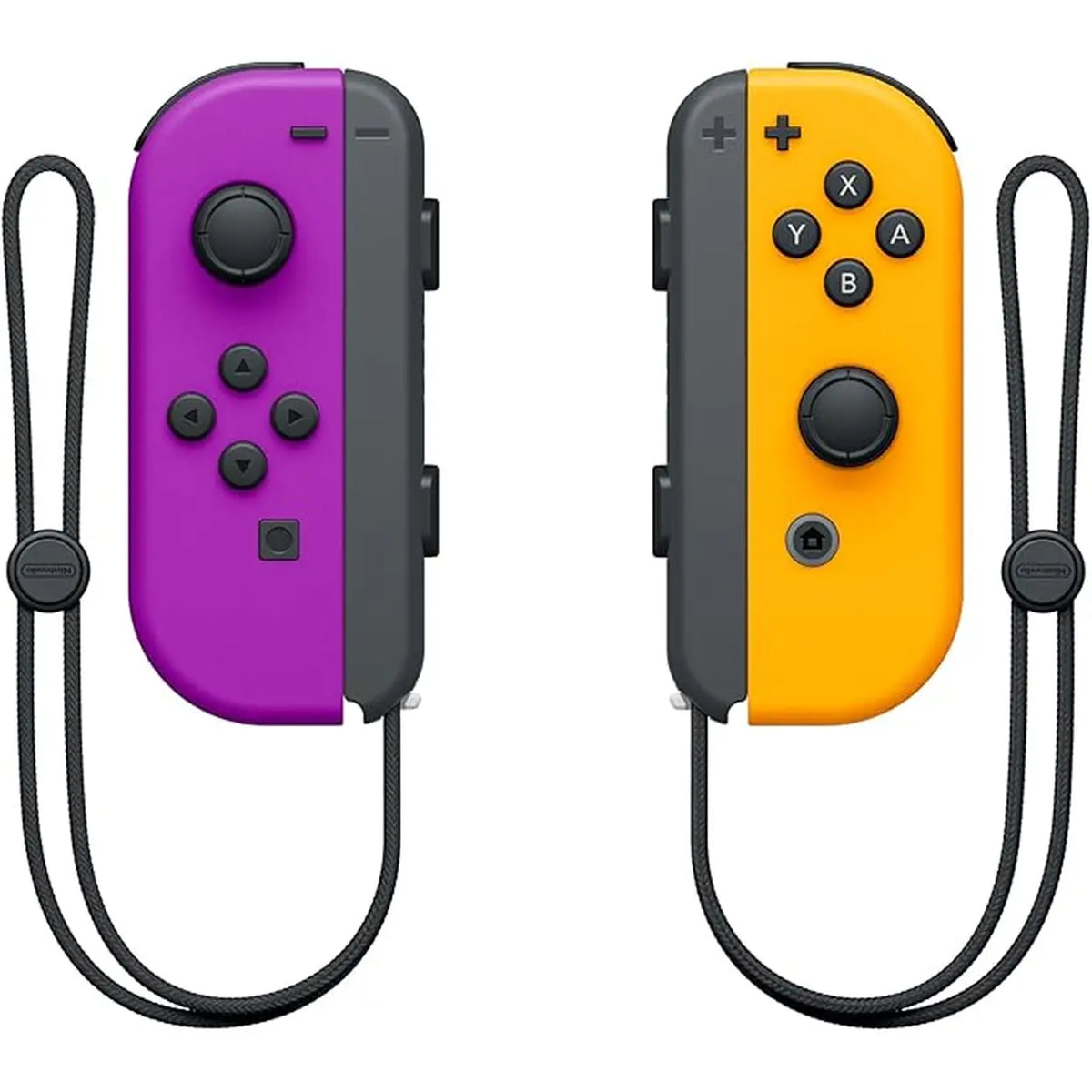 Nintendo Switch Joy-Con-paar - Neonpaars/Neonoranje - Met 2 polsbandjes