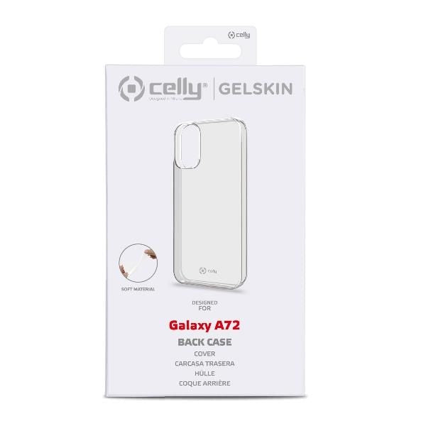 Celly Telefoonhoesje voor de Samsung galaxy A72 - Transparant